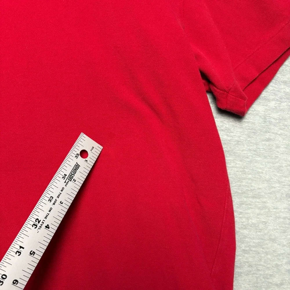 Vintage 90's Polo Ralph Lauren Single Stitch Textured Tee Men's L